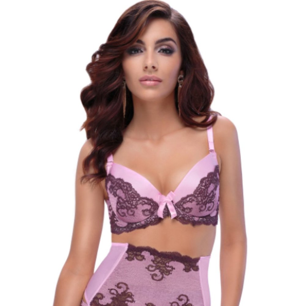 Roza Caryca Push Up Bra Pink